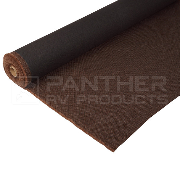 Marathon MAR1027-BL1 Espresso Tweed 54" Van Wall Panel Fabric - 1 yd. Piece - BLEMISHED