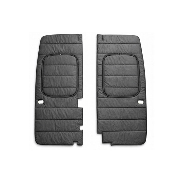 Redpoint 47562688430298 Ford Transit (2015+) Maxx Cover Pro Edition Rear Door Covers - Dark Gray