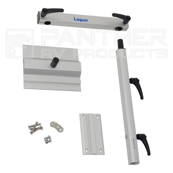 Lagun LAG-578 Double Handle Adjustable Right Hand Dining Table Leg System w/ Bolt Kit - Standard Height