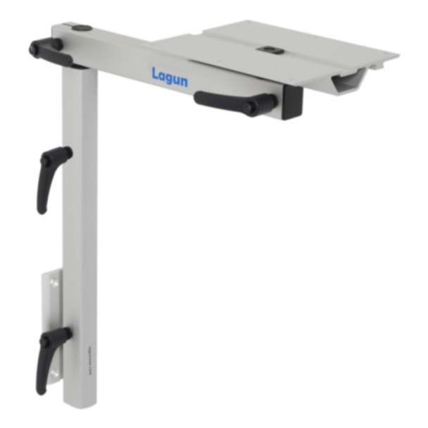 Lagun LAG-493 Double Handle Adjustable Left Hand Dining Table Leg System w/ Bolt Kit - Standard Height
