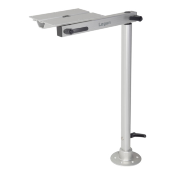 Lagun LAG-725 Original Adjustable Dining Table Leg System w/ Surface Floor Base - Tall Height