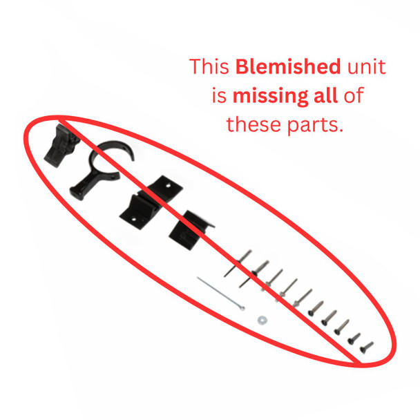 Dometic™ A&E 3315005.003U-BL1 RV Slideout Awning RH Torsion Arm - Black - BLEMISHED