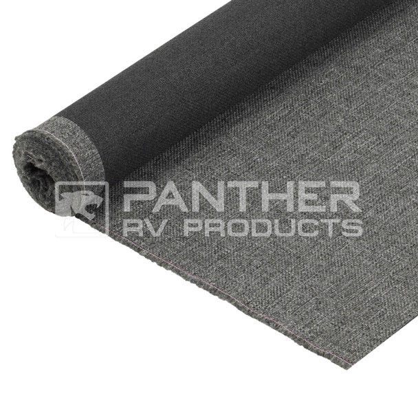 Marathon MAR1010-BL1 Grey Heather Tweed 54" Van Wall Panel Fabric - 2 yd. Piece - BLEMISHED