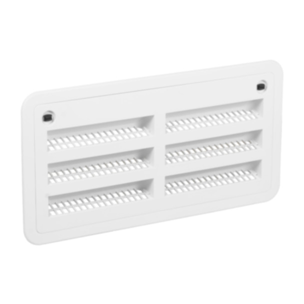 Star D RV Refrigerator Vent and Access Door - White