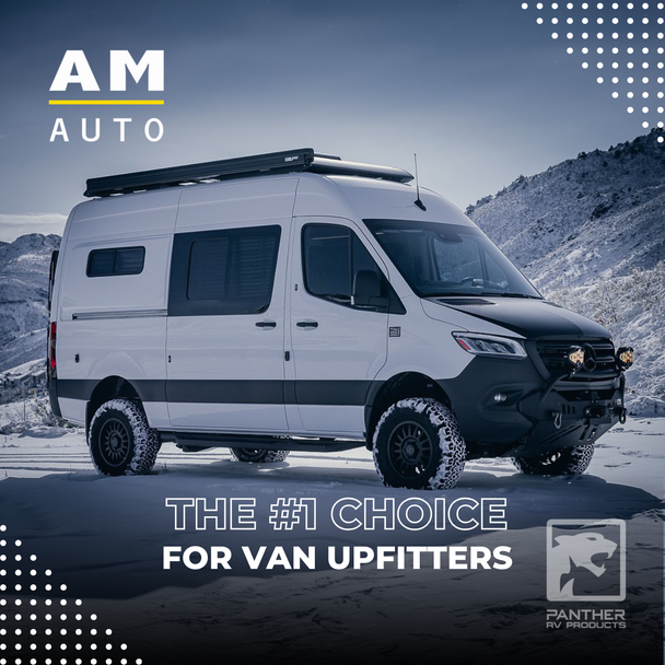 AM Auto MS06-R1-HSS-BL2 Mercedes Sprinter Passenger's Side Sliding Door Window - BLEMISHED