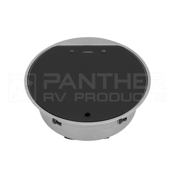 Dometic™ SMEV VA7306US-BL1 Round Sink w/ Glass Lid and SUP-542 Faucet - BLEMISHED
