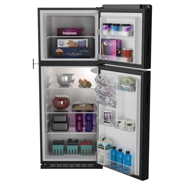 GE® Profile™ PPV10R5YRBB RV Electric Refrigerator/Freezer - DC Only - 10 C/F