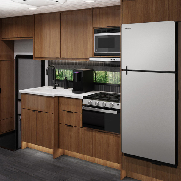 GE® Profile™ PPV08R5YRSS RV Electric Refrigerator/Freezer - DC Only - 8.3 C/F
