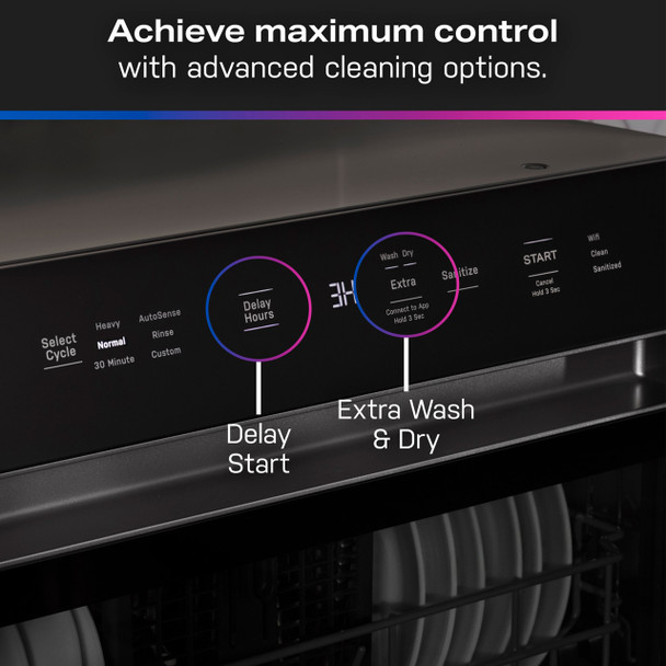 GE® Profile™  PZF560HGWBB ENERGY STAR® Smart Compact Countertop Dishwasher