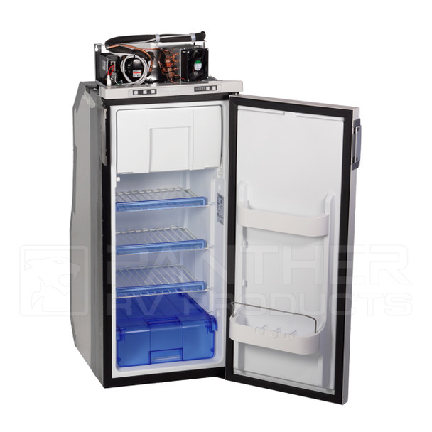 Vitrifrigo SLIM90 CHR HP Campervan Electric Refrigerator / Freezer - DC Only - Grey - 2.9 CF