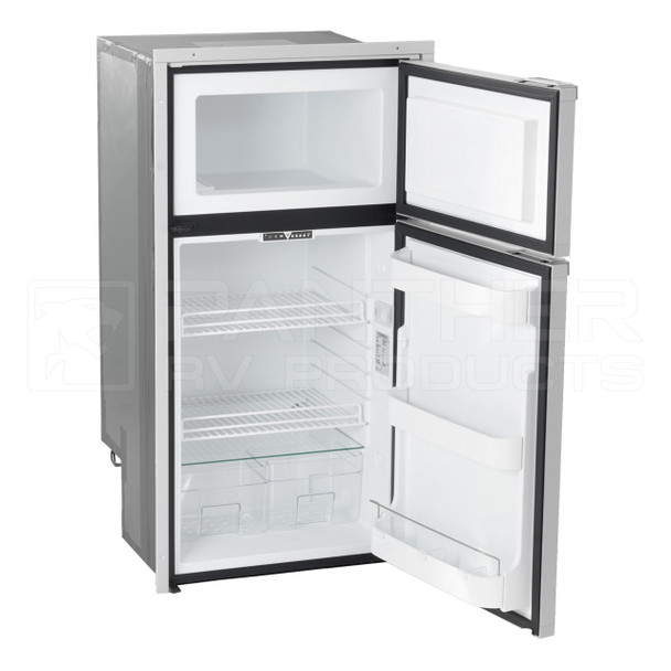 Vitrifrigo DP150i CHR (DP150iJD3-DO-F) Double-Door Refrigerator/Freezer - Grey - DC Only - 5.3 CF