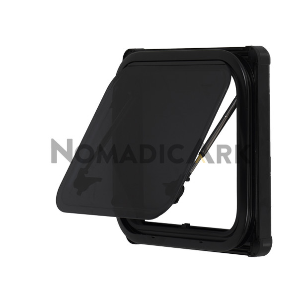 NomadicArk ACR-450400-ABB Universal Double-Pane Slim Acrylic Window - Black
