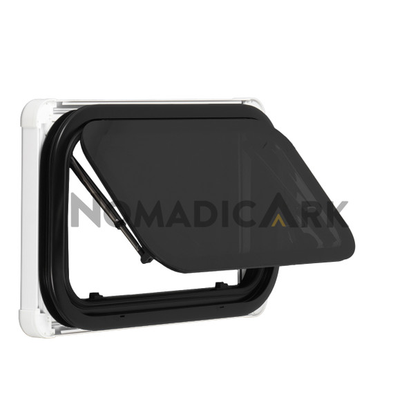NomadicArk ACG13-500300-AB Universal Double-Pane Slim Glass-Acrylic Window - White
