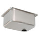 CAN Srl LA1401 RV Compact Rectangular Kitchen Sink - S/S