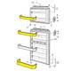 Dometic™ Americana 29325760655 OEM Refrigerator Door Shelves - Clear