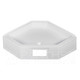 Specialty Recreation NSB3434WC RV Neo-Angle Shower Pan