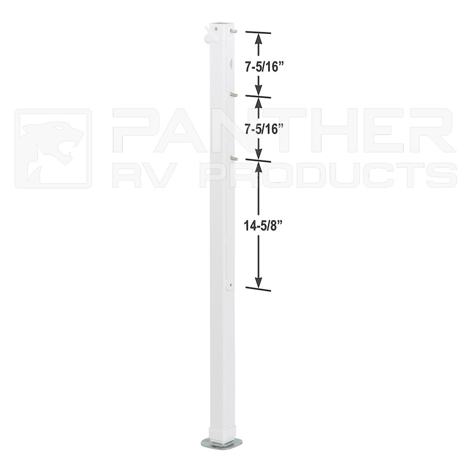 Happijac 4220 (736514) RV Electric Truck Camper Loading Jack Leg Only