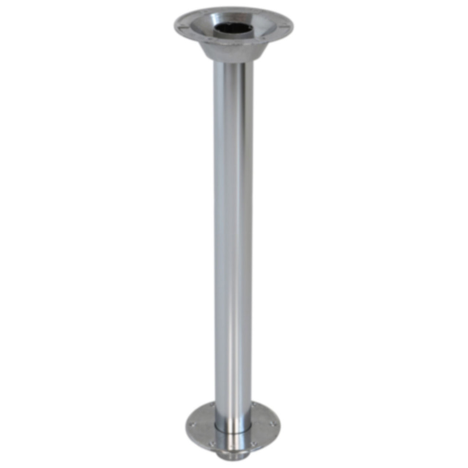 AP Products 013-1112B Round Flush Mount Pedestal Base - Black