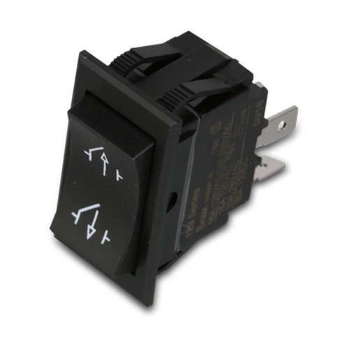 ファンタジスタ　X-GRAVE Switch Back Mechanical Spur Geared Steampunk Double Rocker Light Switch