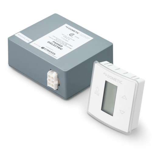 Dometic 3316230.000 LCD Touch Thermostat with Control Kit Polar White