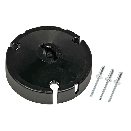 Dometic™ 3316605-U OEM RV 9200 Awning Roller Tube R/H End Cap - Black