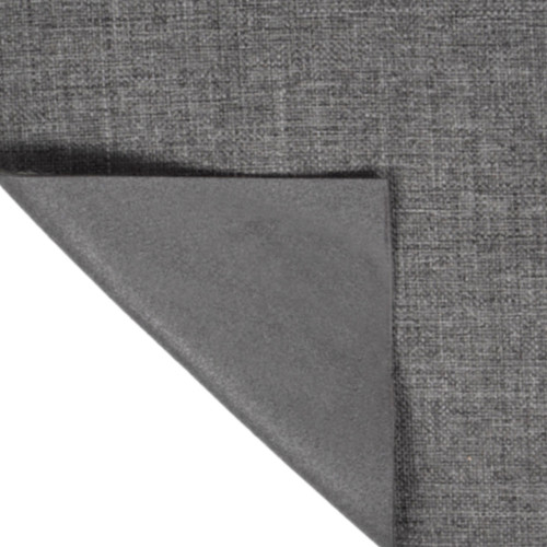 Marathon Plus MARP1010 Grey Heather Tweed Wall Panel Fabric w/ Padding  (Sold by the Yard)