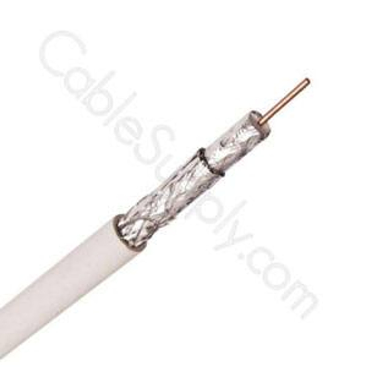 RG6 Quad Shield Solid Copper 1000ft