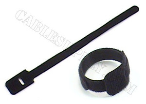 12in Economy Hook and Loop Cable Ties 100 Pack
