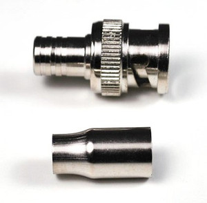 BNC Male Connectors Crimp Type 10 Pack