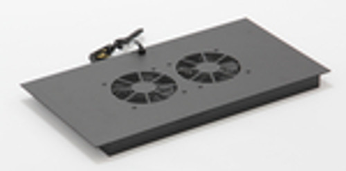 Vertical MiniRaQ Secure Series 12U Fan Tray by Black Hawk Labs BH2030