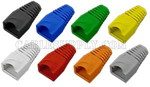 RJ45 Strain Relief Boot | PVC - Green