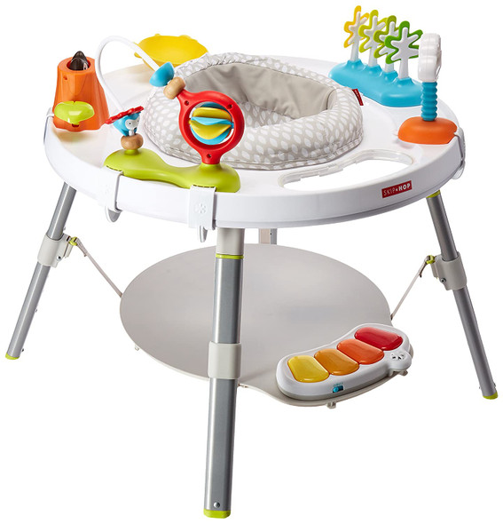 Explore and More Baby's View 3-Stage Interactive Activity Center, Multi-Color