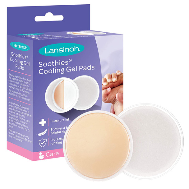 Soothies Breast Gel Pads for Breastfeeding and Nipple Relief