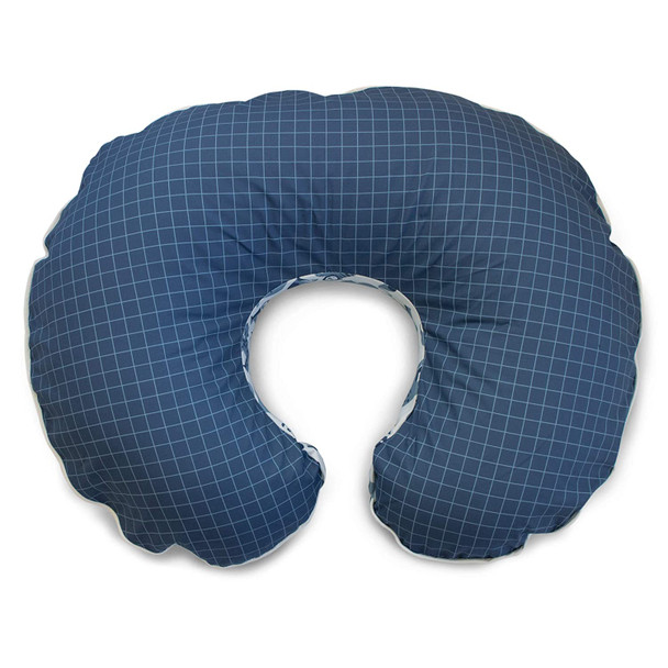 Premium Nursing Pillow Cover, Blue Zoo, Ultra-soft Microfiber Fabric