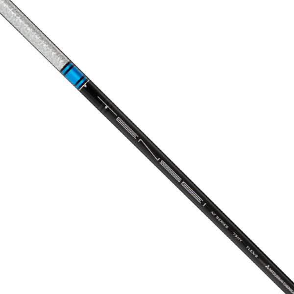 グリップ付き TENSEI AV BLUE Hybrid 75S Mitsubishi TENSEI AV RAW Blue Hybrid Shafts