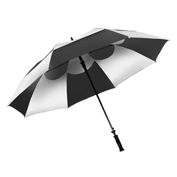 Wind Vent Umbrella - Black/White