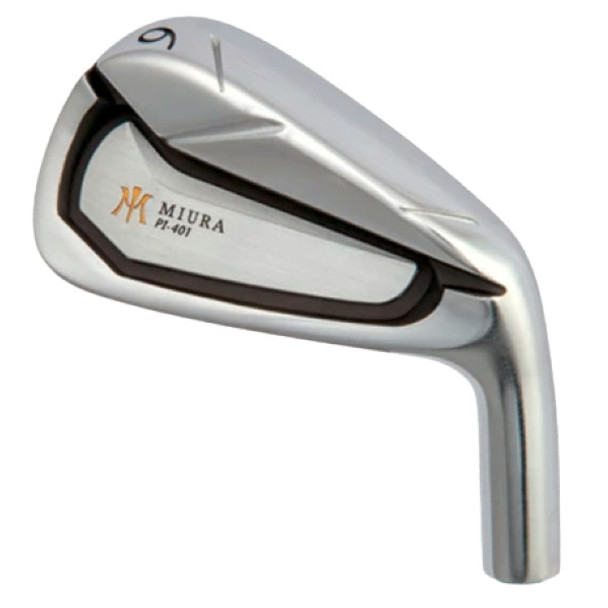 Custom Built Miura PI-401 Forged Irons Showcasing Leading Edge Grind