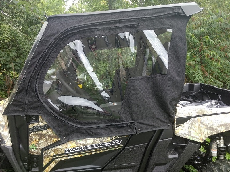Yamaha Wolverine X2 2 Door Soft Cab Enclosure Sides (Sides only