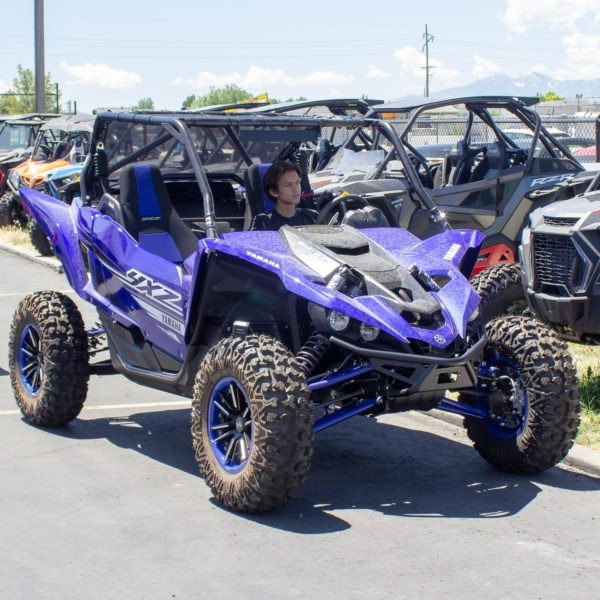 Yamaha YXZ 2019-2026+ Black Rear Window by Motoroof - MT-0068