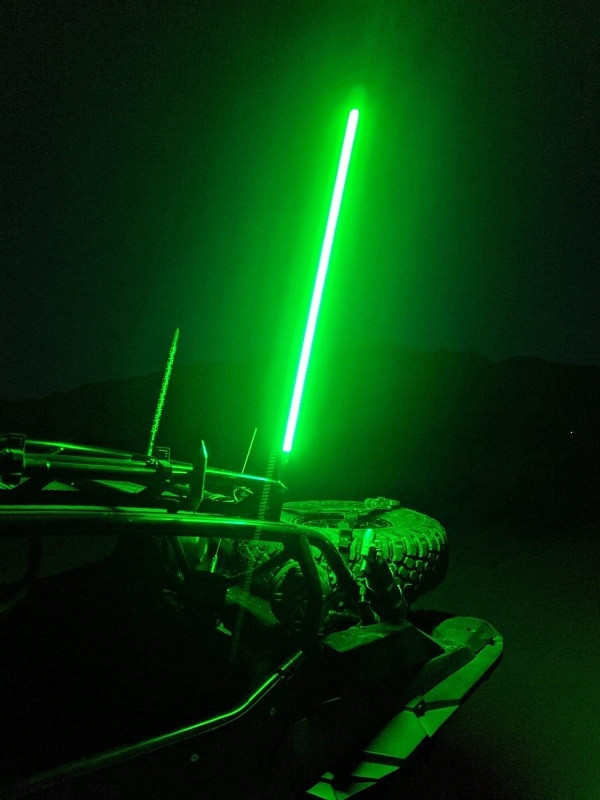 Yamaha Viking / Wolverine / YXZ Hyper Color Whips by 5150 Whips