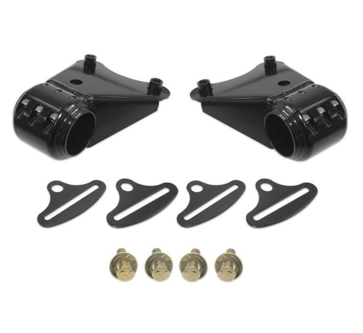 Yamaha YXZ Harness Anchors Black, Bolt-On Kit by Dragonfire 521257