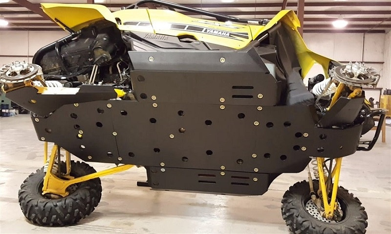 Yamaha YXZ 1000R Full Skids with Integrated Sliders by Trail Armor