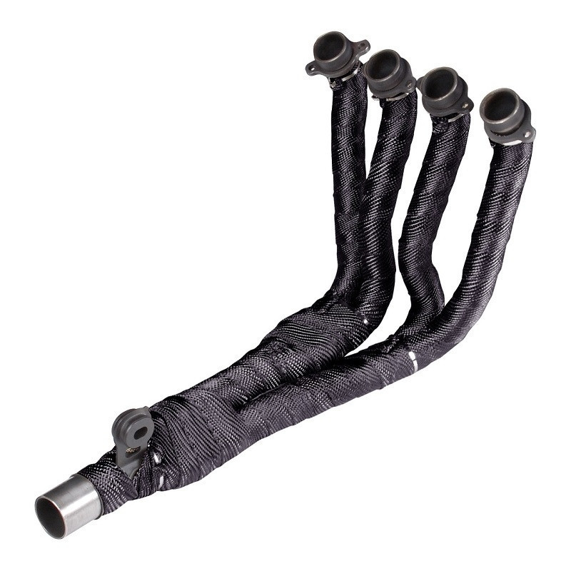 Yamaha Viking / Wolverine / YXZ Black Titanium Exhaust Wrap 2″ x