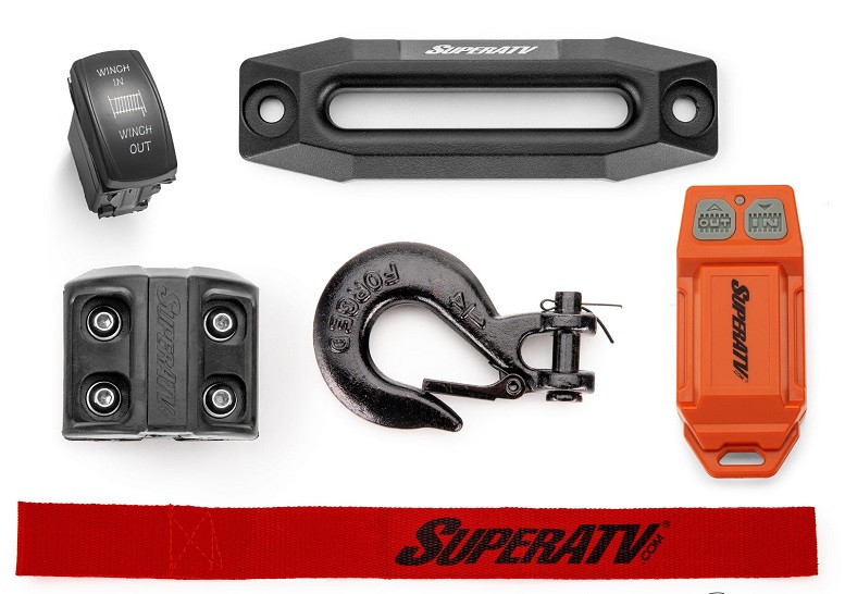 Yamaha Wolverine/Viking/YXZ/Grizzly/Kodiak 6000 Lbs Winch with