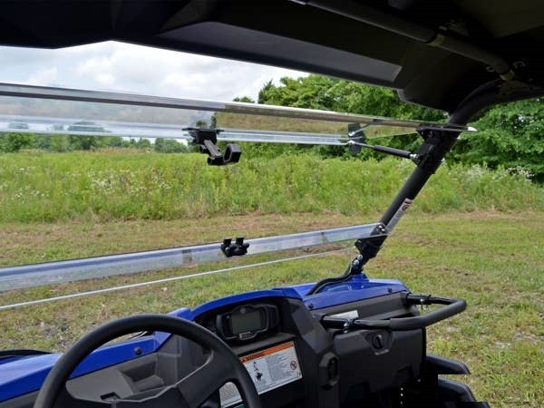 Yamaha Wolverine Scratch Resistant Flip Windshield by Super ATV