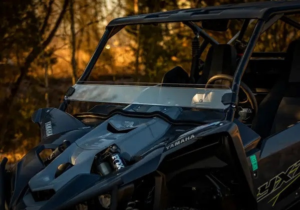 Yamaha YXZ Half Windshield by Super ATV HWS-Y-YXZ-001-75-EYO