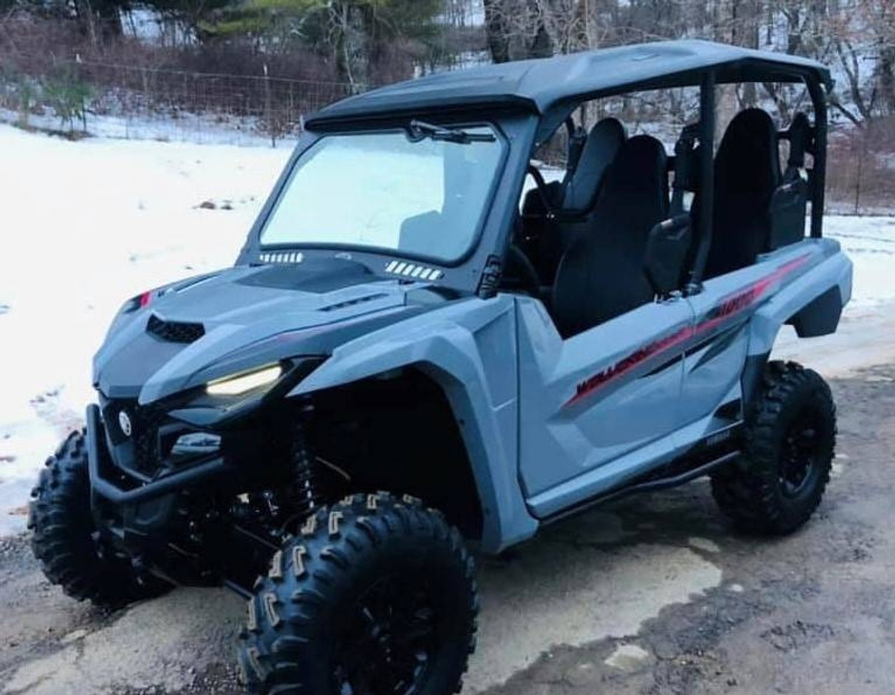 Yamaha Wolverine Glass Windshield by Extreme Metal Products