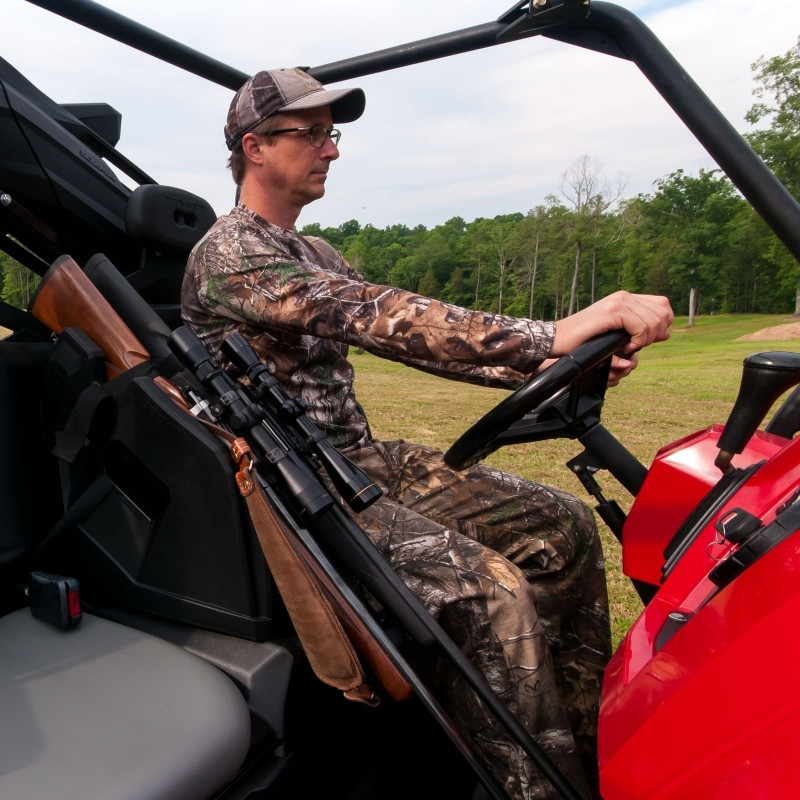 Yamaha Viking / Wolverine / YXZ In Cab On Seat Gun Holder by