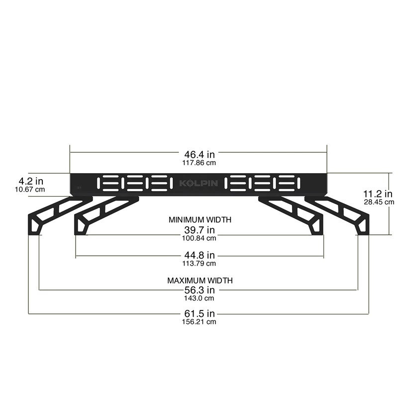 Yamaha Viking Overbed Cargo Rack by Kolpin - 53450-EYO