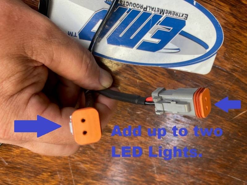 Yamaha LED Light Bar Wiring Harness by Extreme Metal Products